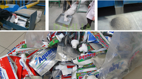 Waste Toothpaste Tube Recycling line